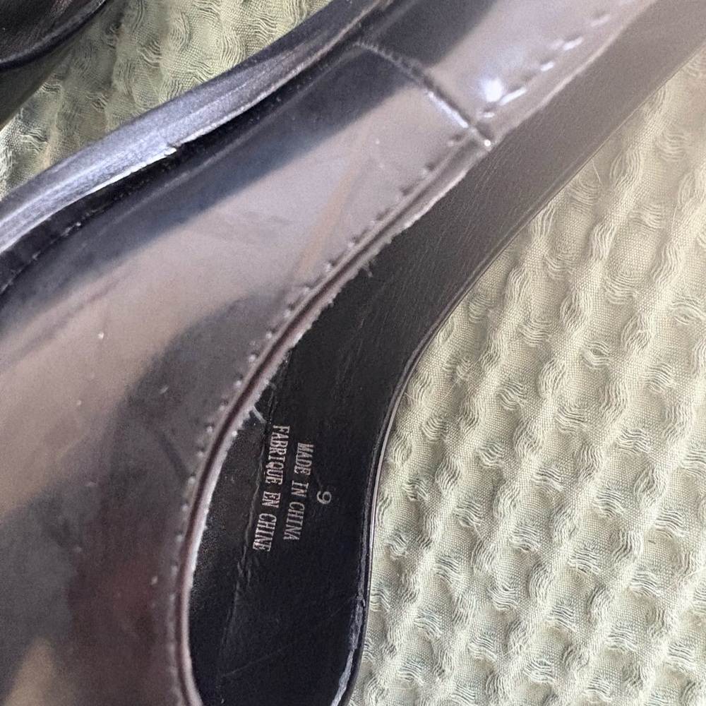 Jeffrey Campbell Black Patent Leather Mary Jane Heels - Picture 5 of 5